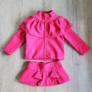 Jujube Toddler Girl 3T Pink Jacket & Skirt Size 100